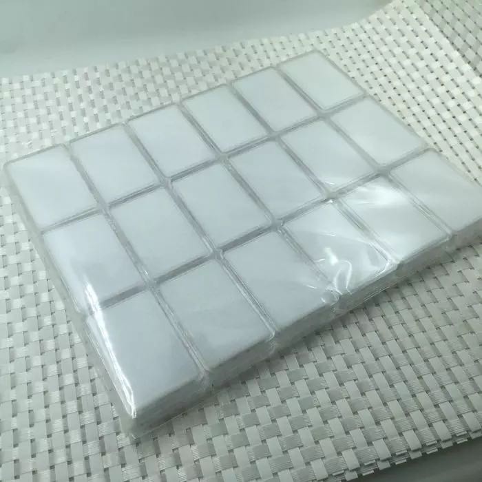 Hộp Đựng Nhẫn / Vòng Tay Bằng Nhựa acrylic Trong Suốt Nhiều Màu Sắc Đính Đá Quý Hình Vuông Dài