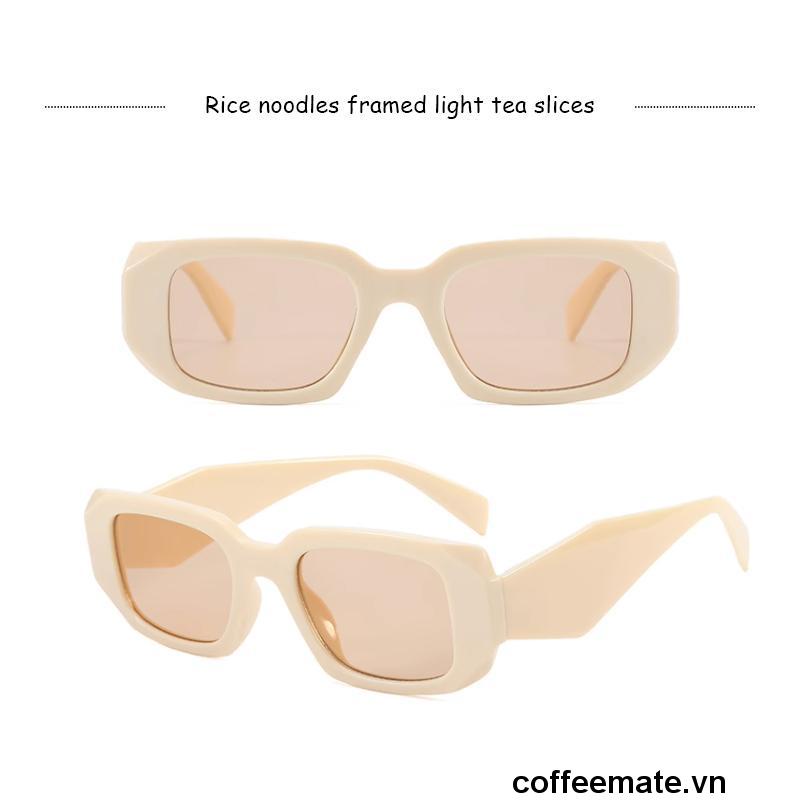 ⚡Kính mát râm nữ thời trang dáng nhỏ nam nữ unisex mắt đen chống tia UV 400