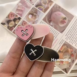 Kẹp Tóc Mỏ Vịt Hình Trái Tim Cho Nữ
