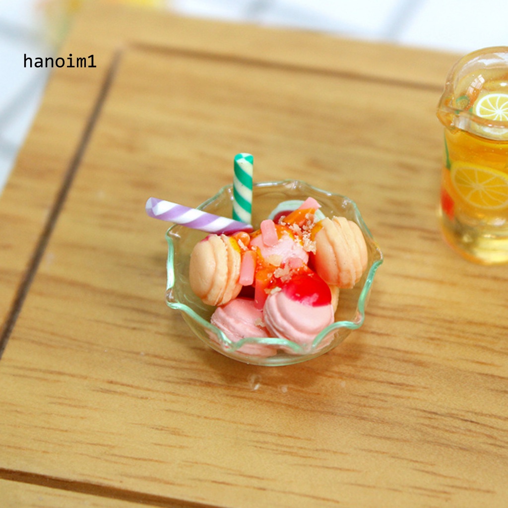 Đĩa Tráng Miệng Mini Trang Trí Cho Nhà Búp Bê