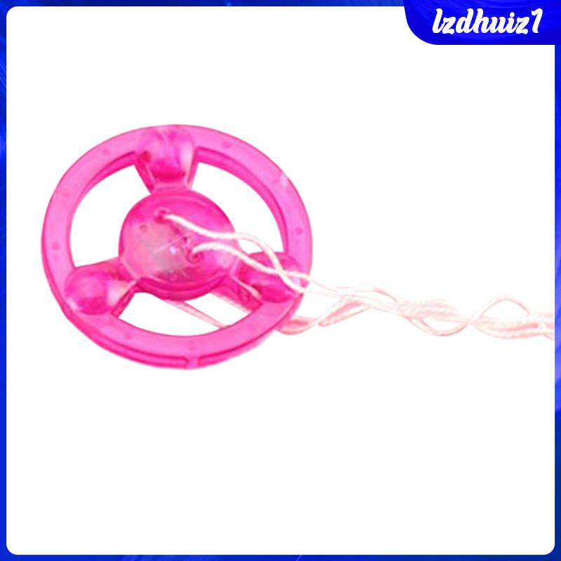 Bánh Đà Kéo Dây Có Đèn Phát Sáng Độc Đáo Cho Trẻ Em