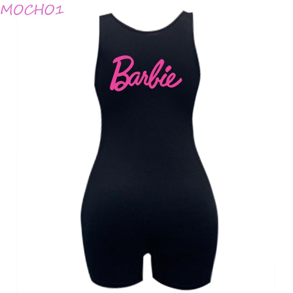 Bộ Đồ Tập Yoga Búp Bê Barbie 1 Gồm Áo Sát Nách Và Quần Short Hai Dây Mềm Mại
