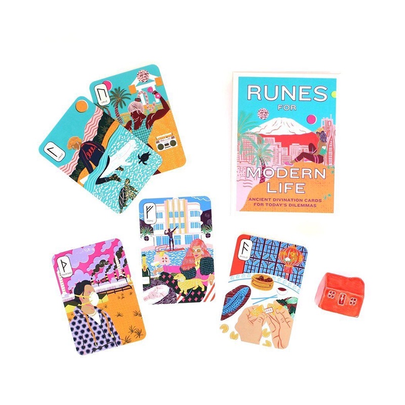 Runes for Modern Life Card Oracle Tarot Deck Tarot Card