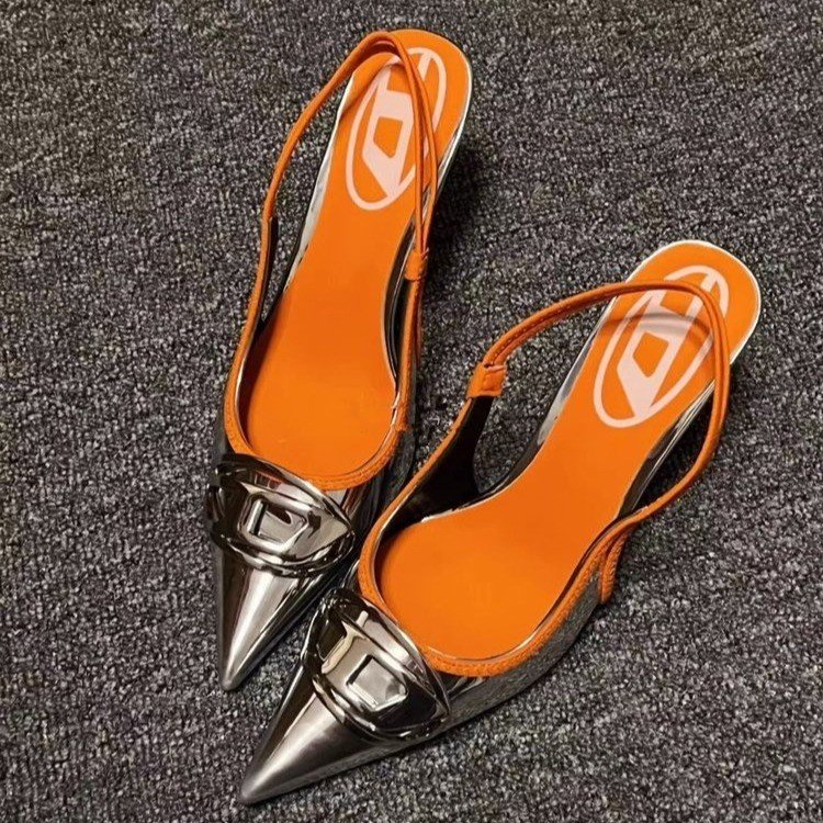 Giày Cao Gót Mũi Nhọn Thời Trang Dành Cho Nữ / Size 34-39