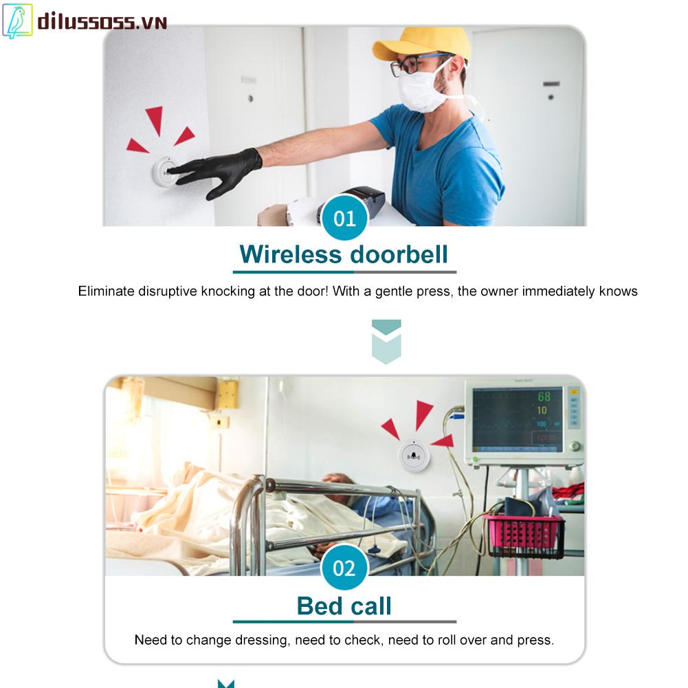 Chuông Cửa Thông Minh Kết Nối USB 433MHZ