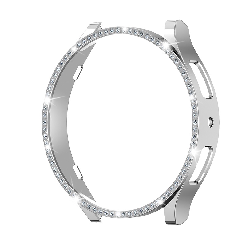 Ốp Bảo Vệ Bằng PC Màu Đen / Bạc Dành Cho Đồng Hồ Samsung Galaxy watch 6 40mm 44mm