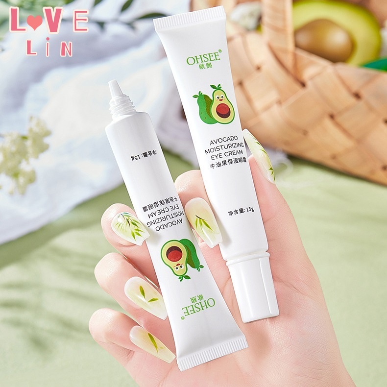 Kem Dưỡng Ẩm Da Mắt Chiết Xuất Bơ OHSEE Ouxi