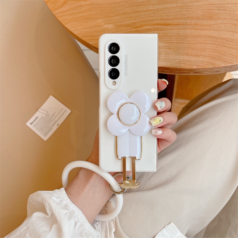 Bao Da Điện Thoại Có Nhẫn Gài Cho samsung galaxy z fold 5 4 3 2 5g Ốp