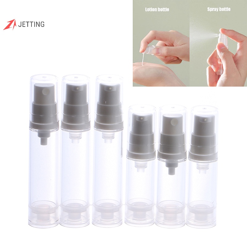 Set 3 / 4 Lọ Nhựa Đựng Mỹ Phẩm Dung Tích 5ml 10ml Tiện Dụng Khi Đi Du Lịch