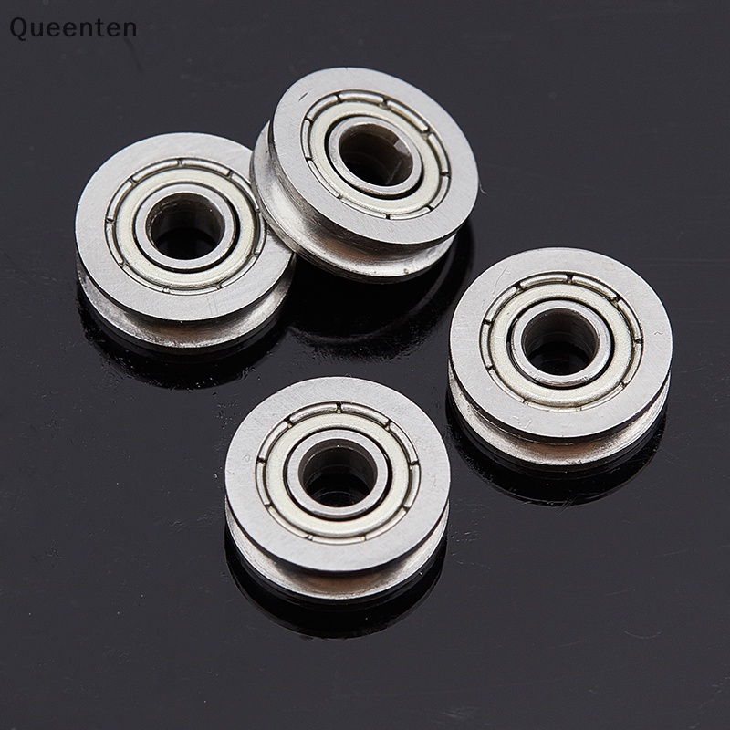 Queenten 5 cái v u rãnh con lăn bánh xe vòng bi máy thêu vòng bi ròng rọc qt