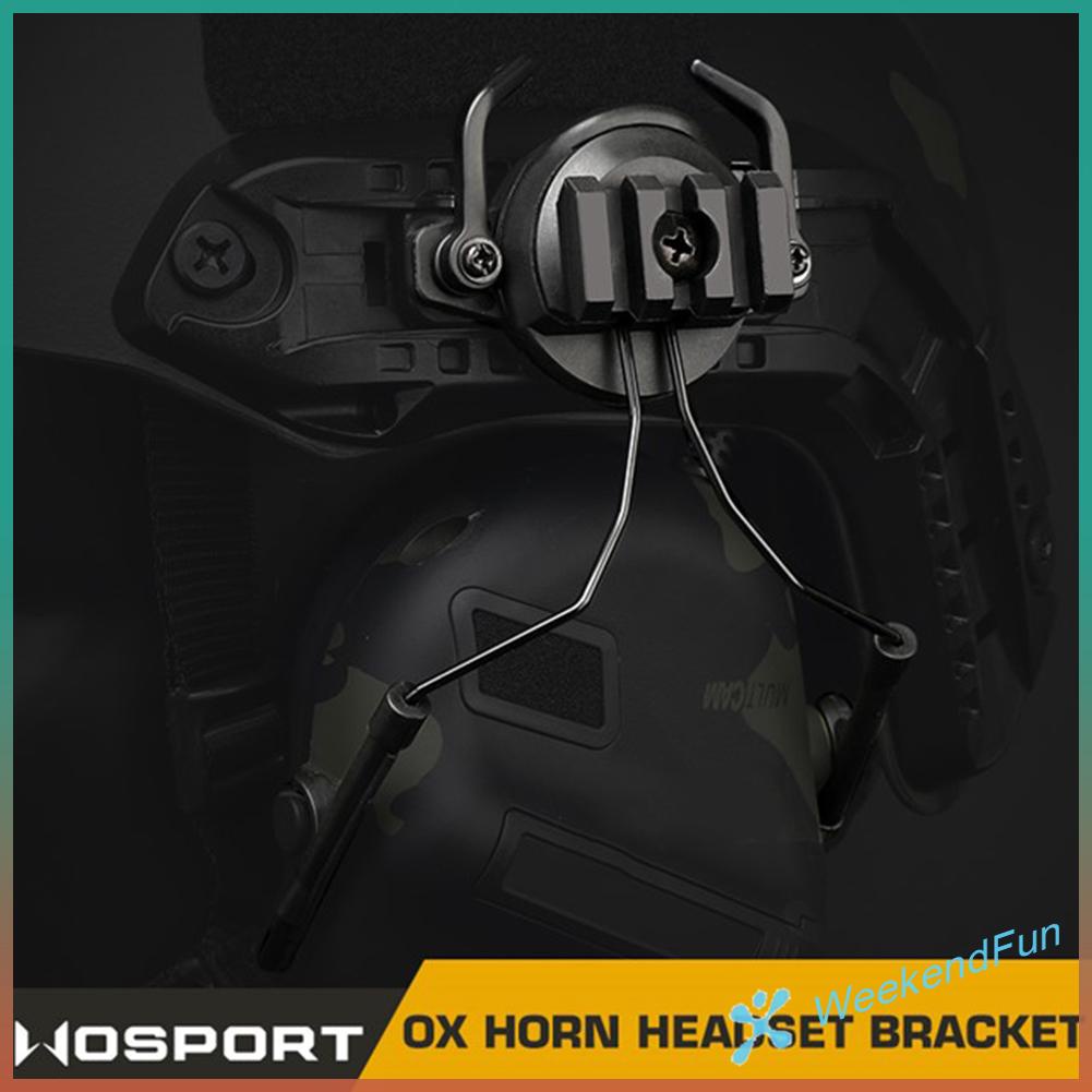 Thảm Lót Sàn Thiết Kế Dễ Thương Chuyên Dùng★ Tactical fast rail mounts tai nghe rail adapter giá đỡ tai nghe bộ chụp mũ bảo hiểm xoay 360 mũ bảo hiểm đường sắt giá đỡ treo