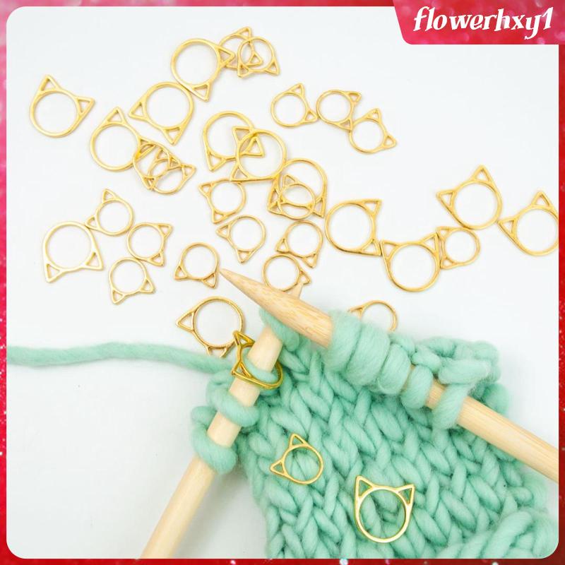 Diy crochet stitch marker tag sweater knit marker buckle scarf weaving tool