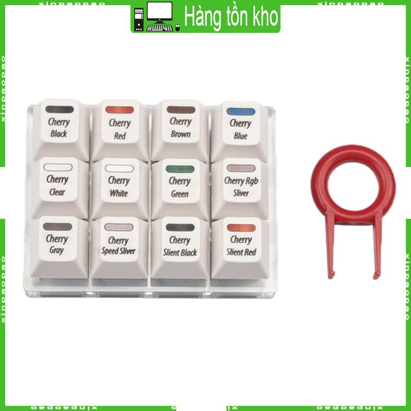 Xi bàn phím thoải mái công cụ kiểm tra cherry mx tester với keycap puller phím tự làm thiết kế vát mép mượt mà trên các cạnh