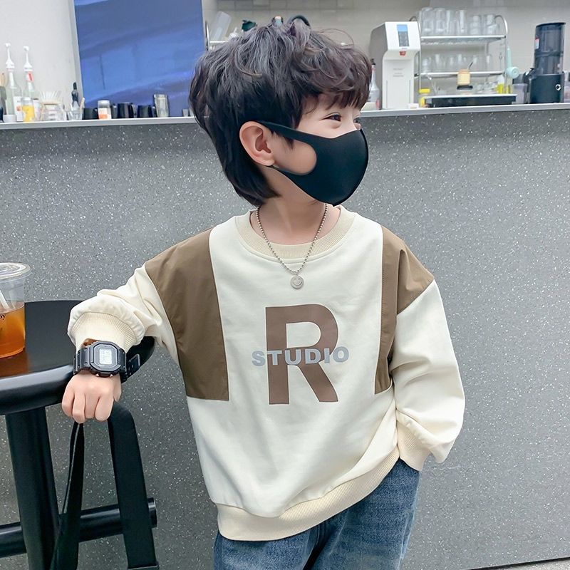 Áo Thun Tay Dài Phong Cách Thời Trang Mới 2023 Cho Bé Trai