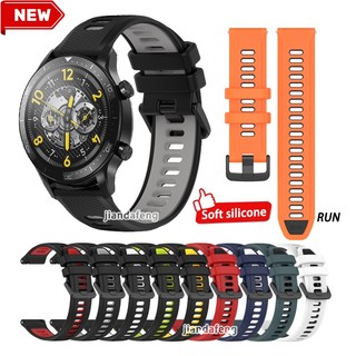 Dây đeo bằng silicon mềm thay thế dây đeo cổ tay cho realme watch s pro watch 2 3 pro sport breathable band