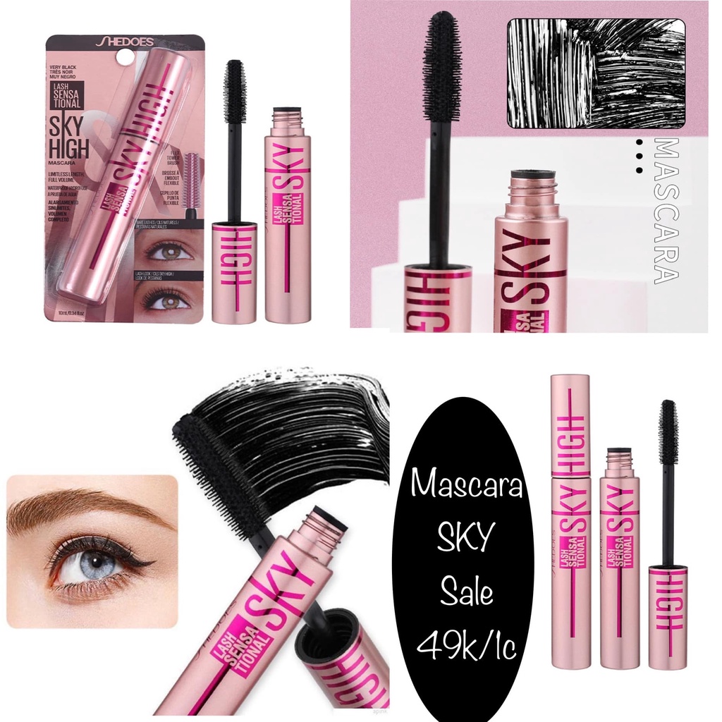 MASCARA SKY HIGH CHỐNG THẤM NƯỚC KHÔNG NHÒE TẠO MI DÀI ,DẦY VÀ CONG