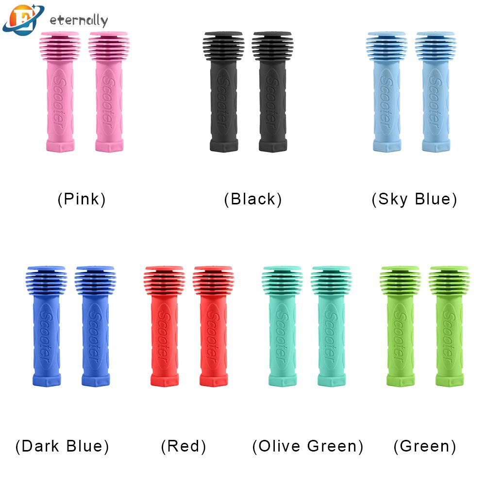 1 Cặp Vỏ Bọc Tay Cầm Xe Đạp / Ván Trượt Ba Bánh Mềm Mại Dành Cho Trẻ Em