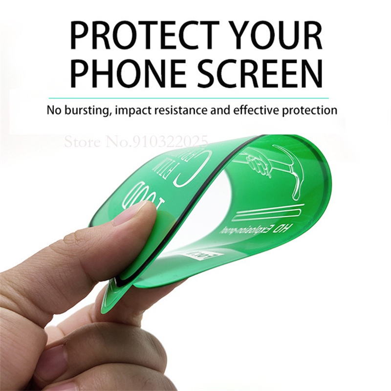 Phim điện thoại trong suốt hd bằng gốm mềm 100d mới cho iphone 15 14 pro max 13 mini 12 11 xs xr x 8 7 6 14plus non-glass matte screen protectors