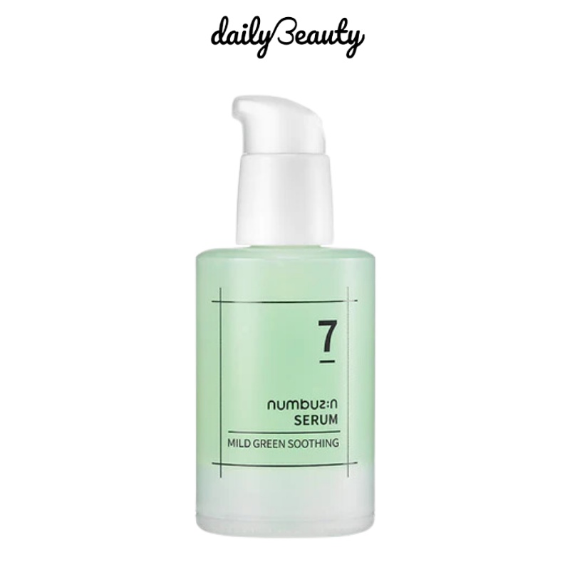 Serum Làm Dịu Da Nhạy Cảm Numbuzin Số 7 dung tích 50ml Daily Beauty