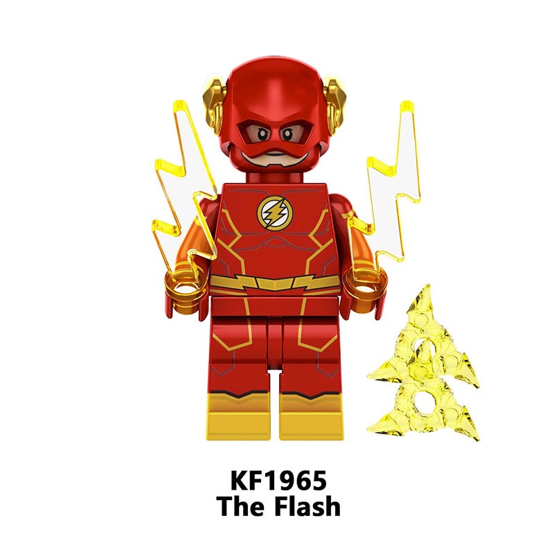 Đồ chơi trẻ em dòng siêu anh hùng justice league dc flash khối xây dựng lắp ráp minifigures