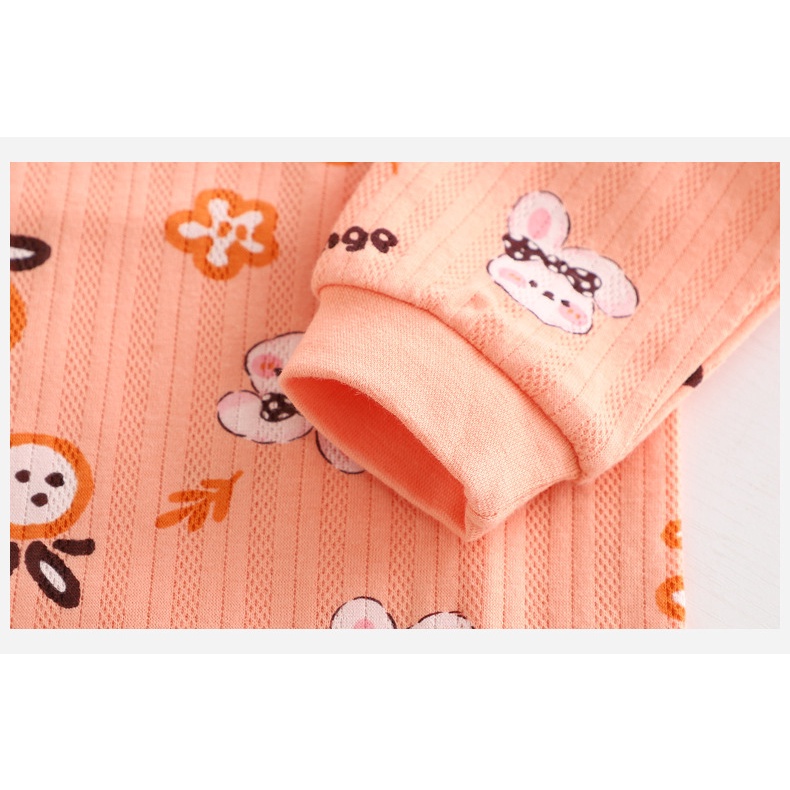 Bộ Đồ Ngủ Tay Dài Bằng Vải cotton Thời Trang Mùa Thu Dành Cho Trẻ Em 73-150cm