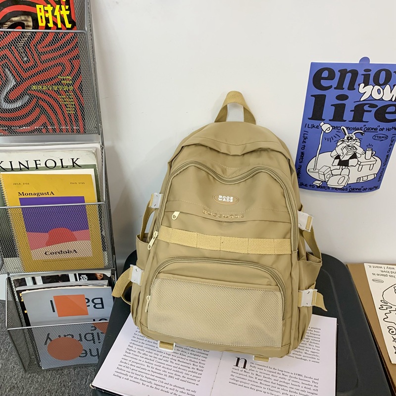 Solo Balo Nữ cặp đi học balo du lịch balo nữ da 2023 NEW K96T2GD