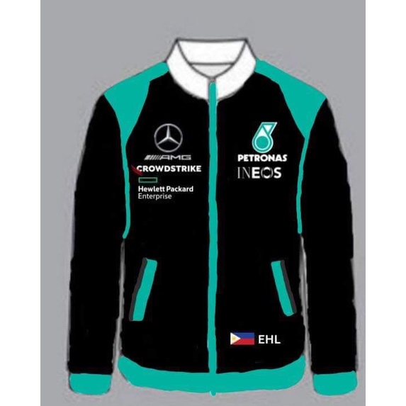 2023 new benz f1 racing long sleeve jacket nam quick-drying zipper coat