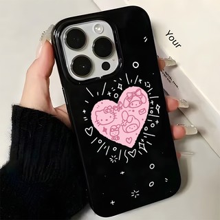 Ôp Điện Thoại tpu Dẻo Trong Suốt Trái Tim Dễ Thương Chống Sốc Cho iphone 14 12 13 11 pro xs max xr x 8 7 plus Vỏ