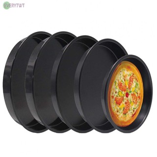 ⭐24h shiping ⭐6-10in microwave oven pan chip tray dish pizza bacon baking non-stick cook tray