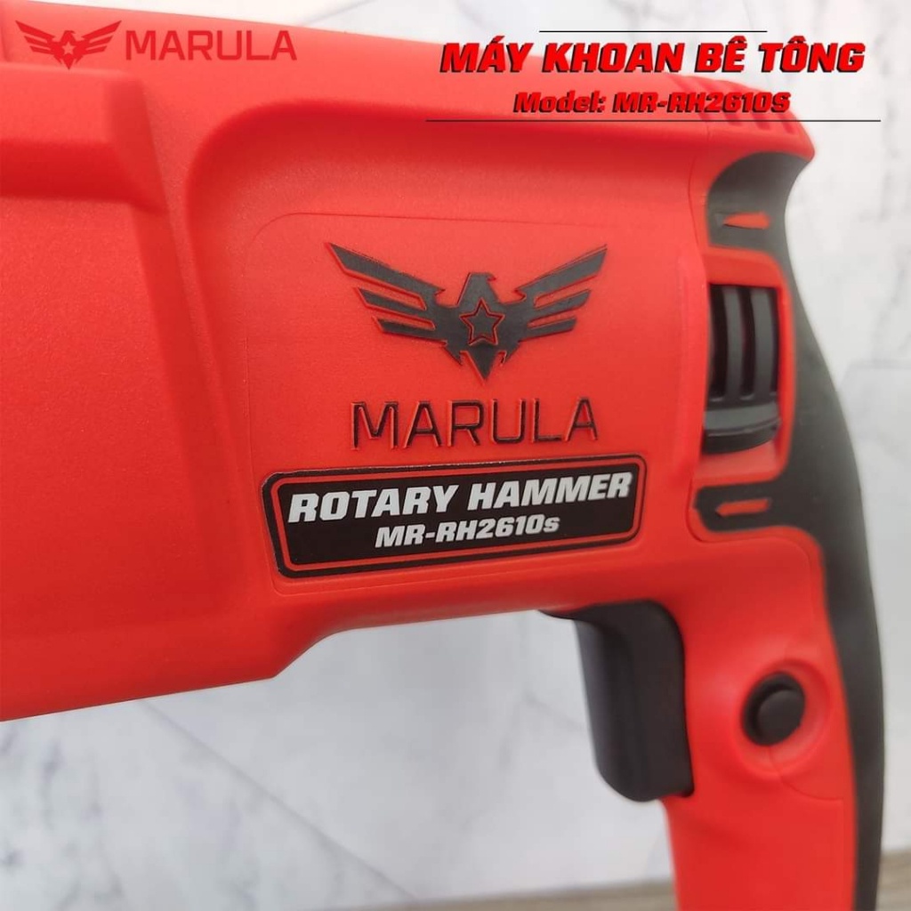 Máy khoan bê tông MARULA MR-RH2610S 3 chức năng - Khoan đục bê tông bảo hành CHÍNH HÃNG 12 THÁNG SIÊU THỊ MÁY DL