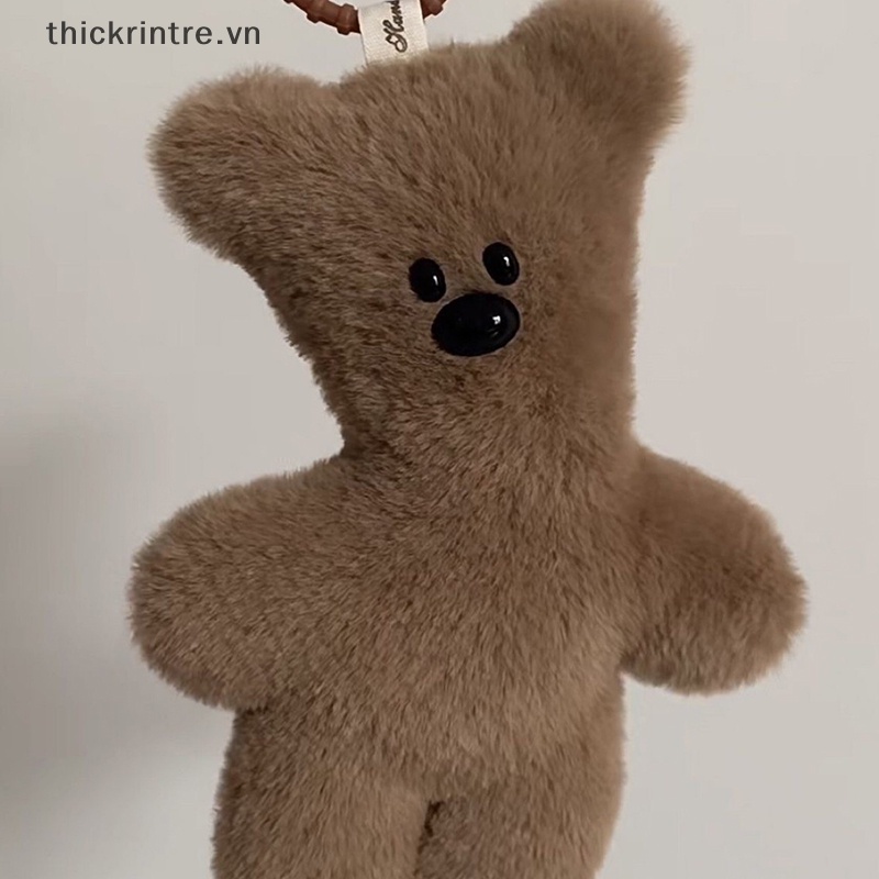 Thi squeak keychain mặt dây chuyền phim hoạt hình búp bê sang trọng dễ thương đồ chơi kawaii túi nhồi bông mềm ch đồ trang trí cho trẻ em quà tặng vn