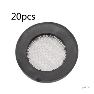 Kiki 20 cái con dấu o vòng đệm ống bộ lọc lưới vườn vòi máy rửa vòi nước