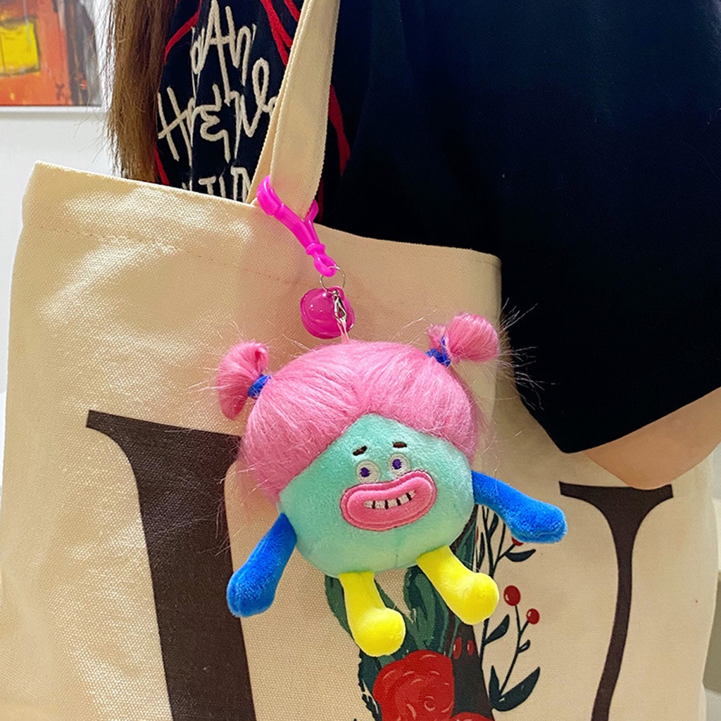 Dopamine doll keychain túi sinh viên mặt dây chuyền phim hoạt hình túi sang trọng mặt dây chuyền diy doll keychain gift