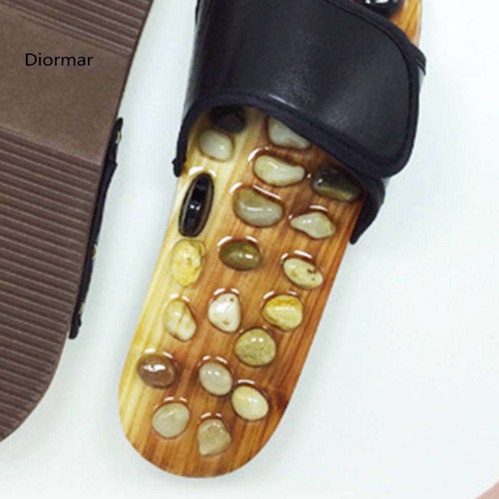 Dio massage stone shoes dép mát-xa thoải mái dép mát xa giảm đau vòm và căng thẳng với đá bấm huyệt thân thiện với môi trường hoàn hảo cho nam và nữ