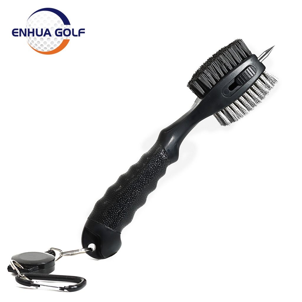 Bàn Chải Đánh golf Cỡ Lớn Màu Xanh Dương / Đen Bằng Thép Không Gỉ Tiện Dụng