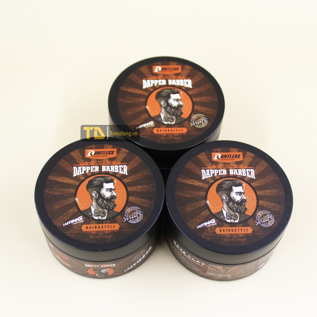 Sáp Keo vuốt Tóc Thơm Tạo Kiểu Tóc Cho Nam Và Nữ DAPPER BARBER DUNLESS