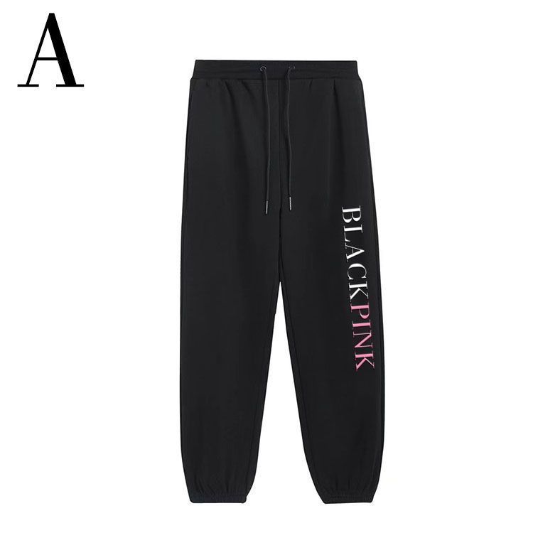 Quần Jogger Dáng Rộng JISOO JENNIE Ros LISA Nhóm BLACKPINK BORN Màu Hồng