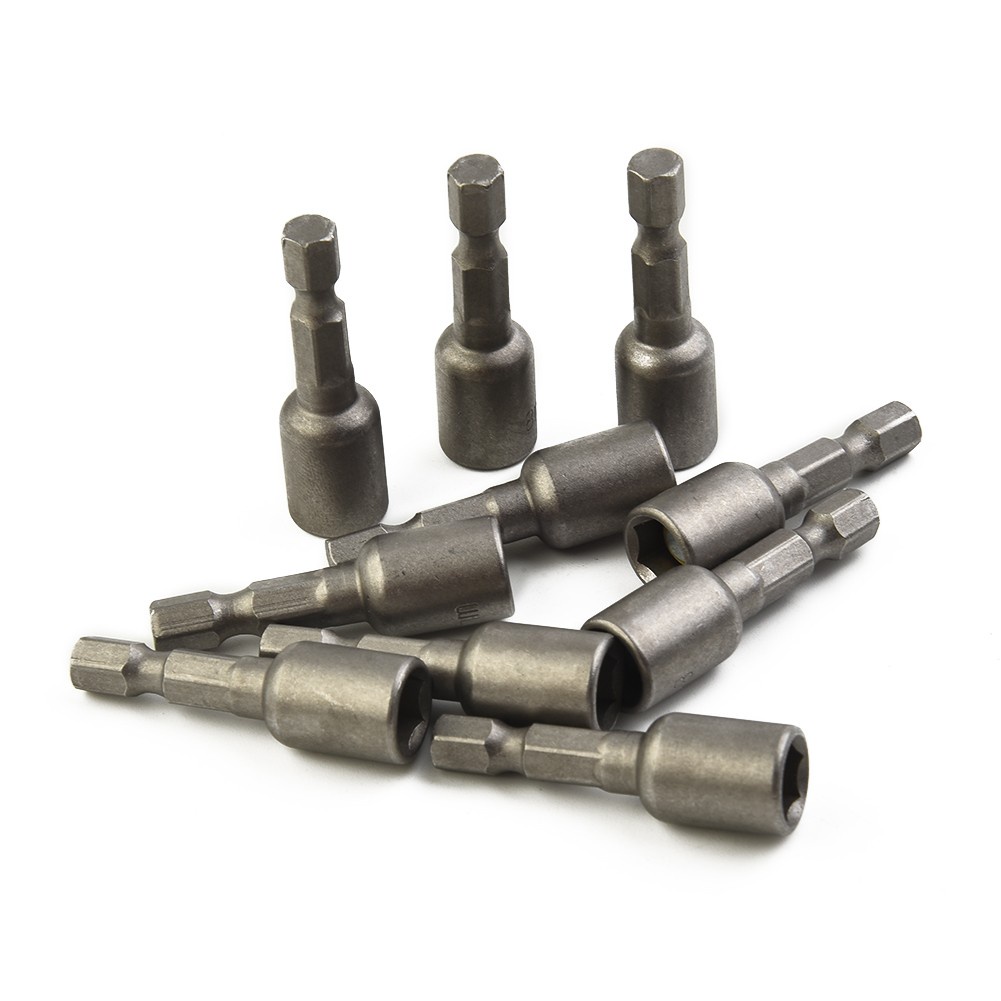 Set 10 Đầu Chuyển Đổi Mũi Khoan Từ Tính 8mm 5 / 16 "