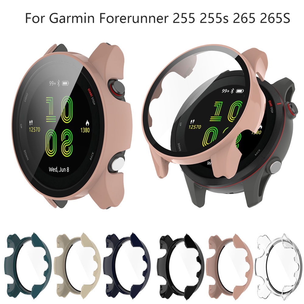 Ốp Lưng ChấT LiệU PC BảO Vệ MàN HìNh Cho Garmin Forerunner 255 255s 265 265S