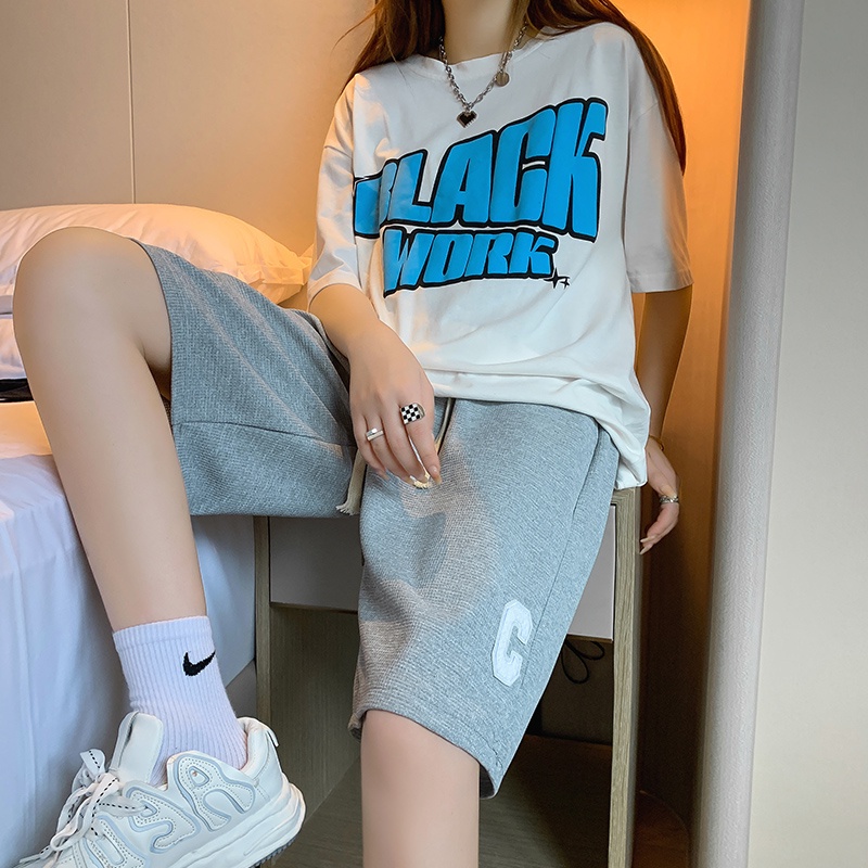 NRVP Quần Short Thể Thao Dáng Rộng Phong Cách Thời Trang Hàn Quốc