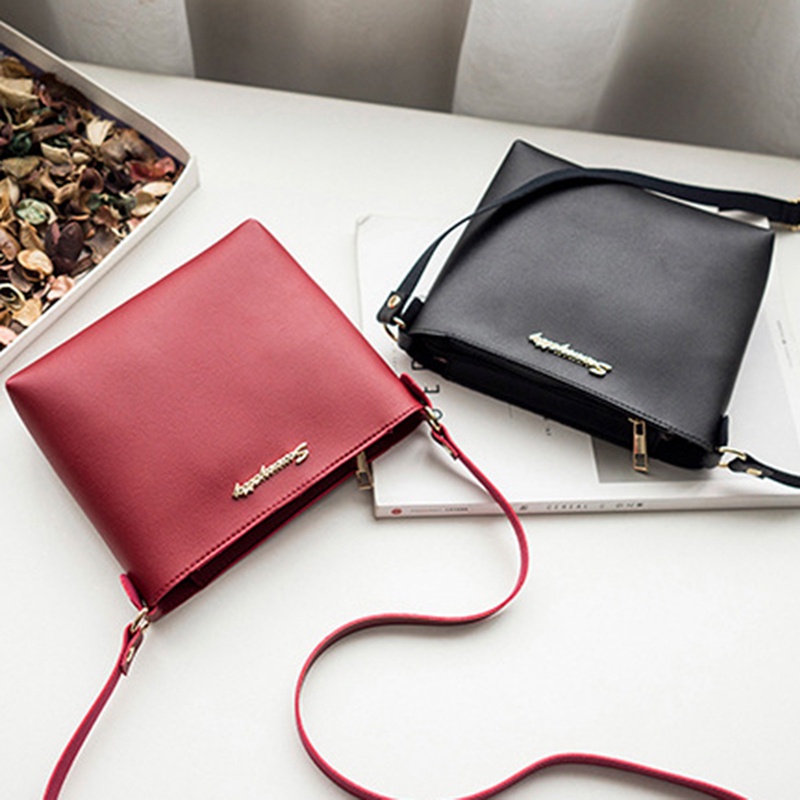 Túi Xách Da Giả Đơn Giản Thời Trang Cho Nữ