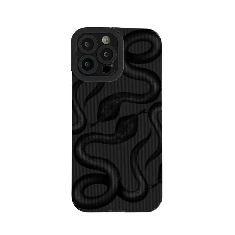 Ốp Điện Thoại Màu Tối Cho iPhone 11ProMax 14ProMax 13ProMax 13ProMax 13 14Pro 11 X XR Xs Max 7P / 8P 12Pro 12ProMax