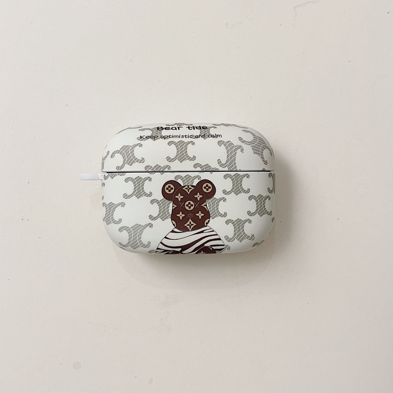 Vỏ Bảo Vệ Hộp Sạc Tai Nghe Không Dây Chống Rơi Hình Gấu Violent Cho Sony Linkbuds S