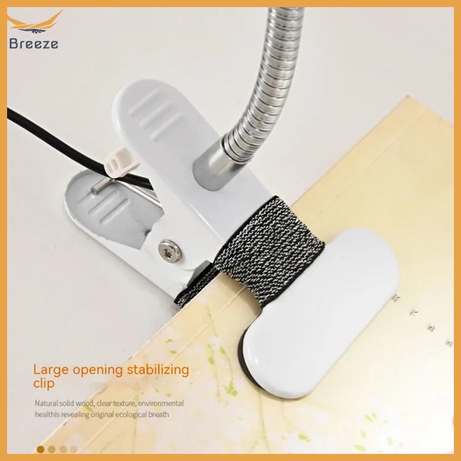 Đèn Led Kẹp Bàn 3 Chế Độ 10 Mức Độ Sáng Bảo Vệ Mắt Cổng Usb