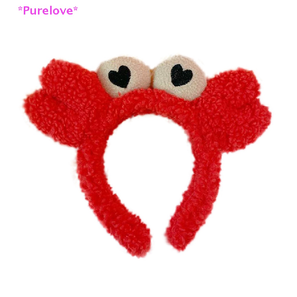 Băng Đô Cài Tóc Rửa Mặt / Càng Cua Hoạt Hình Đáng Yêu Dành Cho Nữ Mới