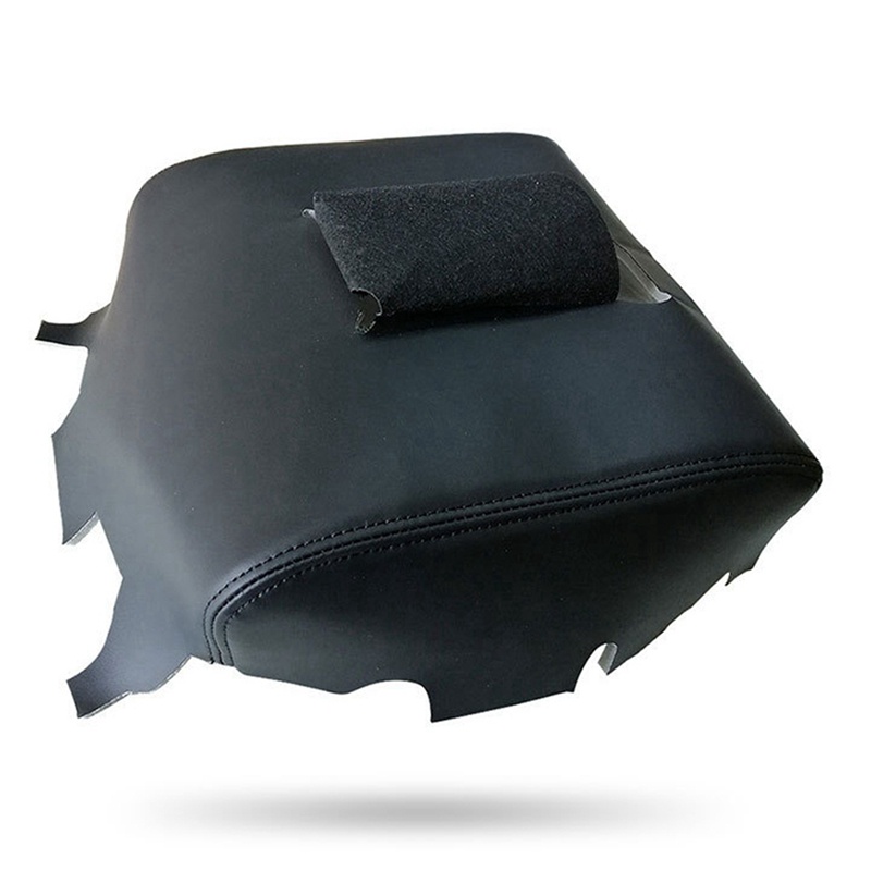 Nắp Đậy Hộp Tỳ Tay Bằng Da + Sợi Nhỏ Thay Thế Chuyên Dụng Cho Chevy Silverado GMC Sierra 2014-2