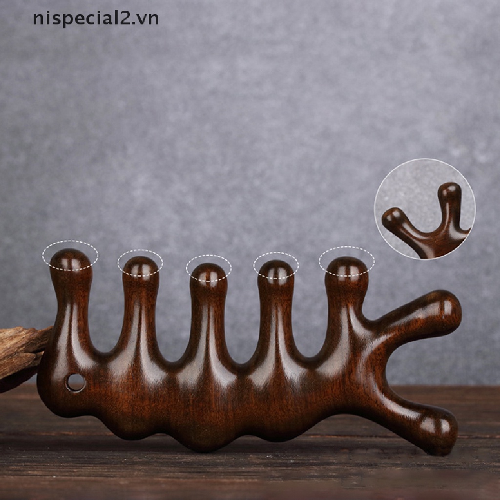 1 Lược Mát Xa Da Đầu / Vai / Cổ Chống Tĩnh Điện