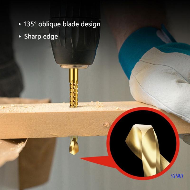 Mũi Khoan Gỗ HSS 3-8mm Đa Năng