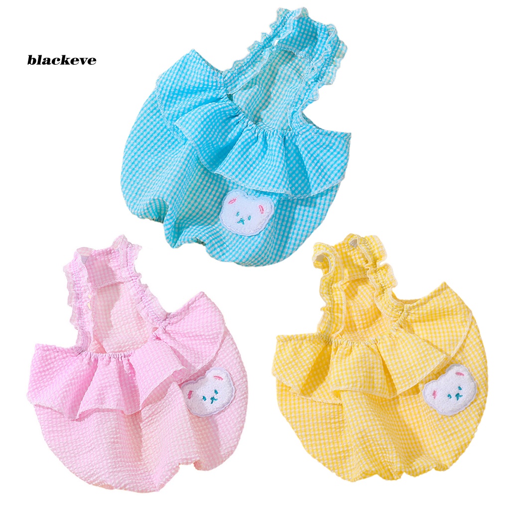 Áo Kẻ Sọc Caro Độ Co Giãn Cao Chống Phai Màu Tiện Dụng Cho Thú Cưng