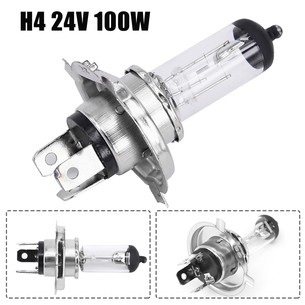 Bóng Đèn Pha Xe Hơi 24V 3200K Loại H4 Chống Thấm Nước Chất Lượng Cao